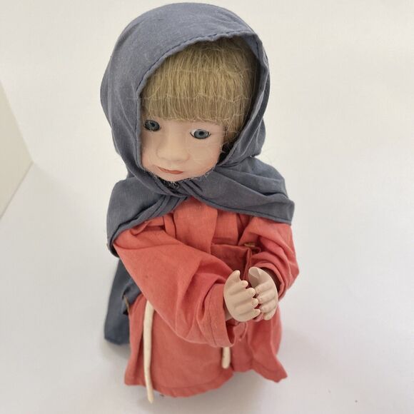 Ashton Drake Galleries Holy Family Nativity Set Porcelain Figurine Dolls Shepard - Picture 8 of 12